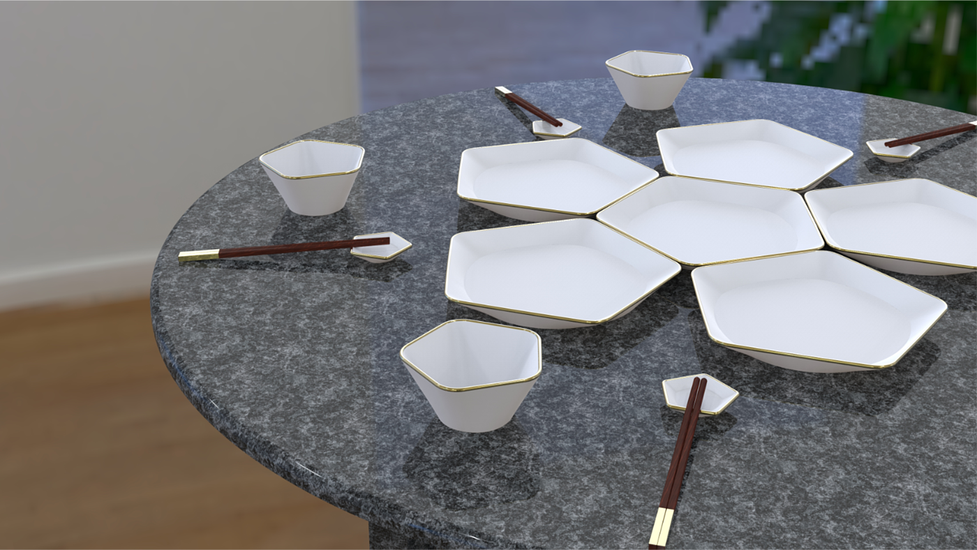 tableware，