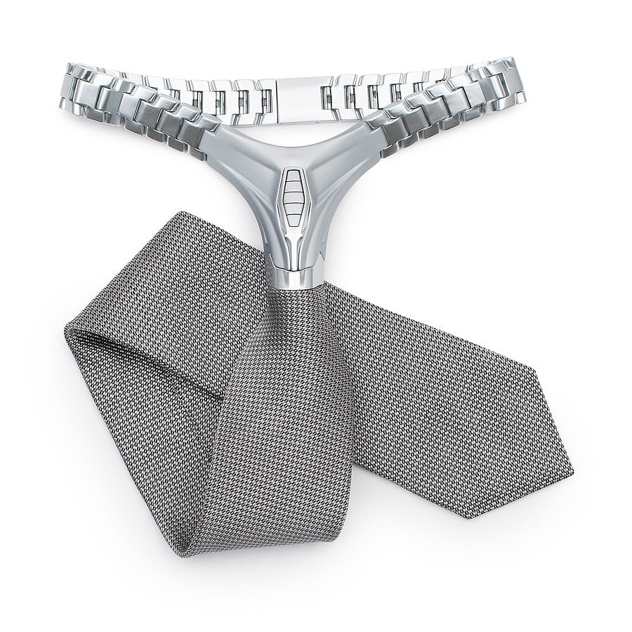 necktie，High-tech，multi-function，alloy，Electronic equipment，