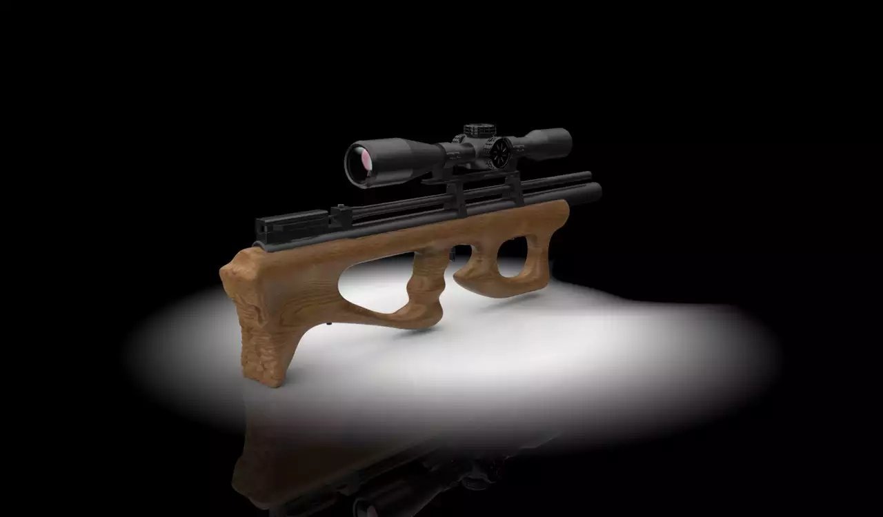 Air gun，3d，rhinoceros，