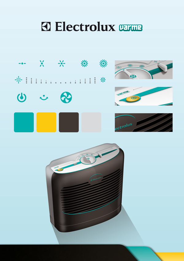 household electrical appliances，an electric appliance，Electrolux，Heater，