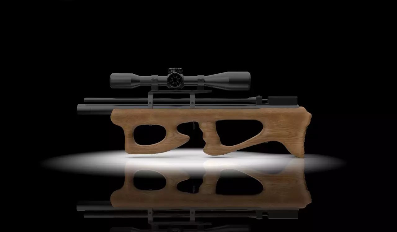 Air gun，3d，rhinoceros，