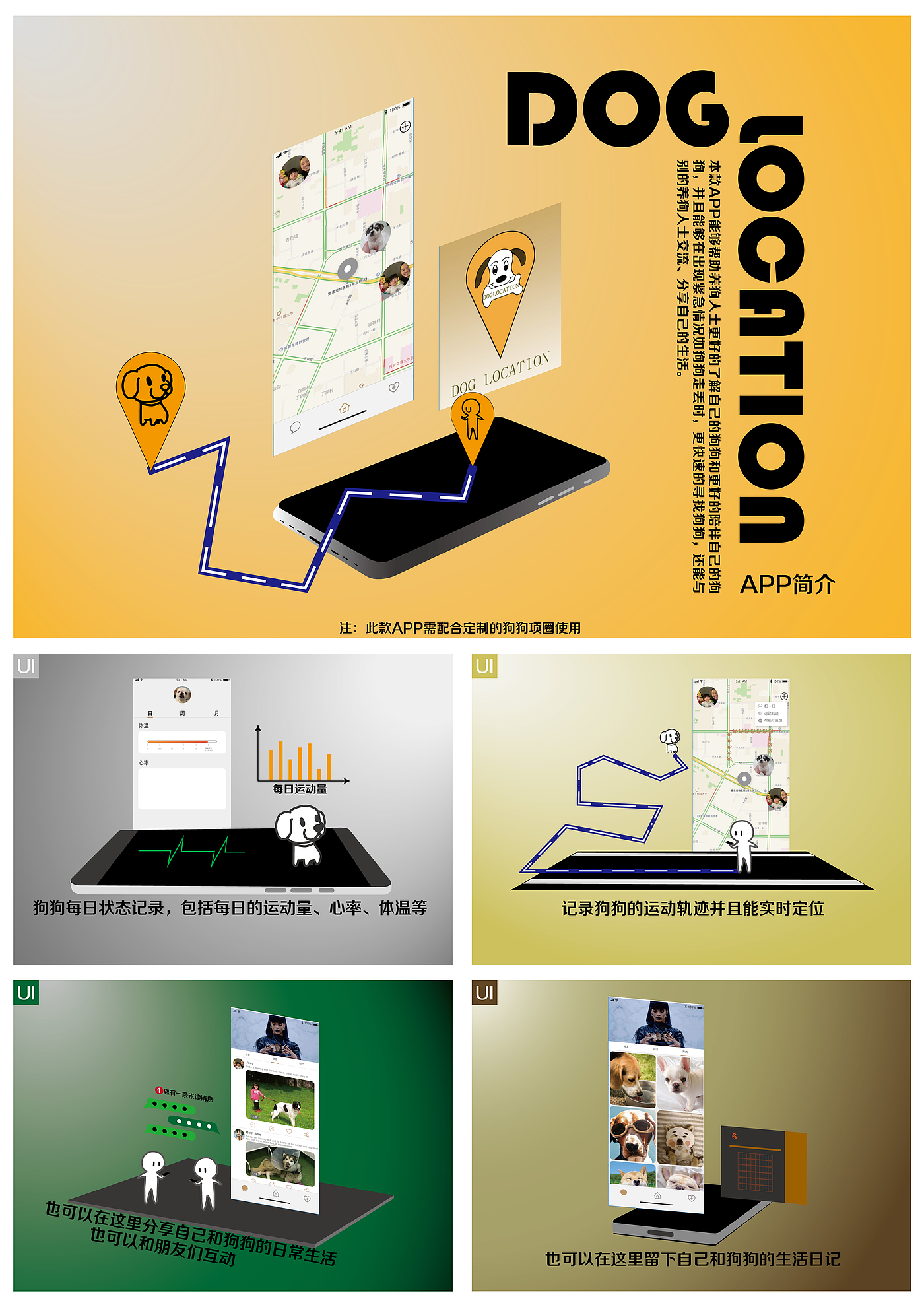 Graphic design + 3D product design，