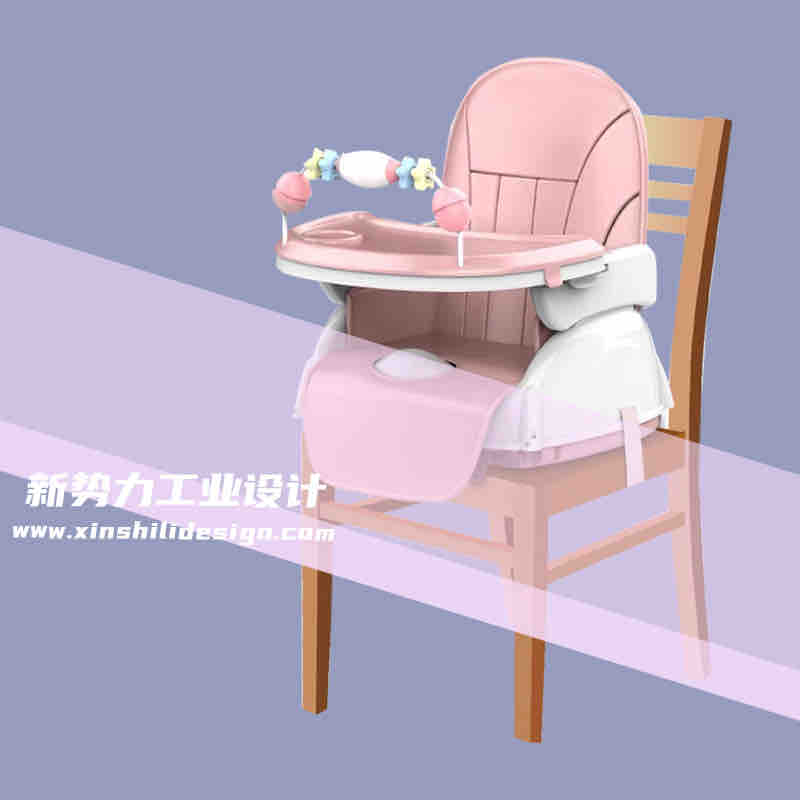 Child mother and baby，High chair ，