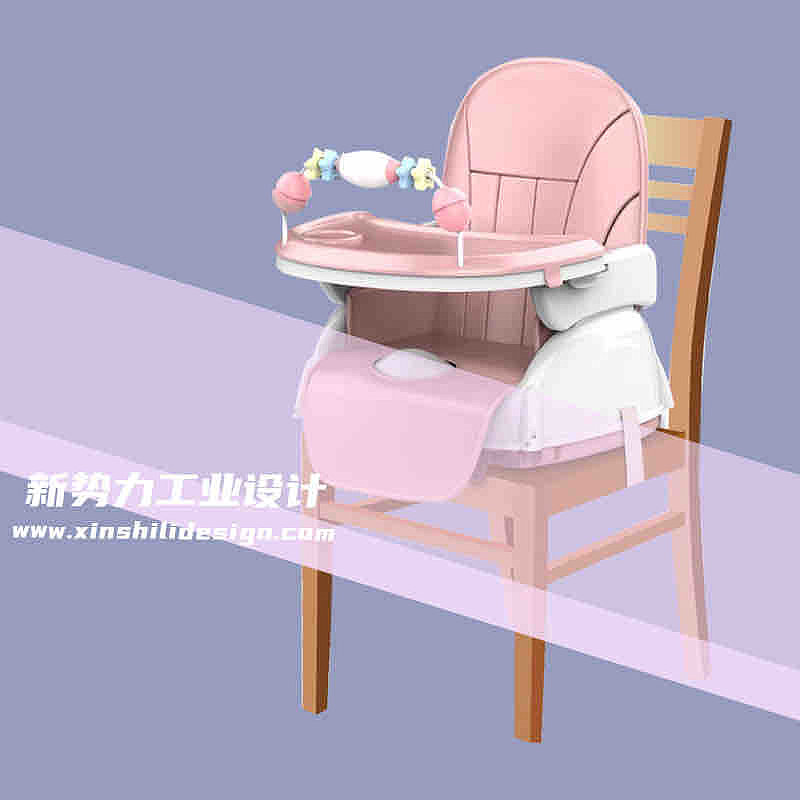 Child mother and baby，High chair ，