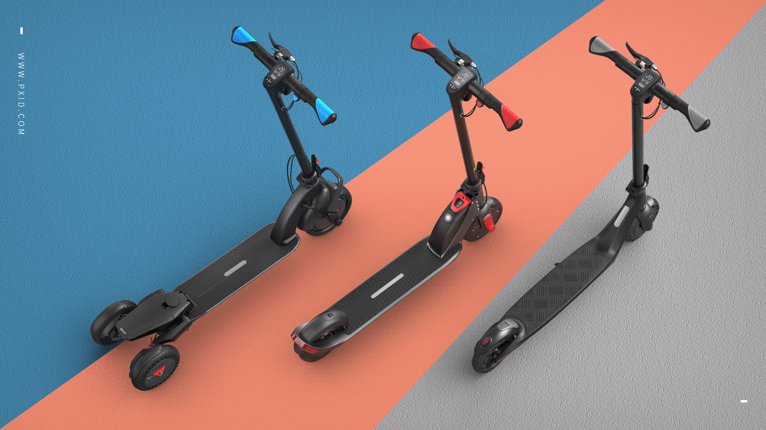 Scooter，Scooter design，Handlebar design，Electric vehicle design，Motorcycle design，