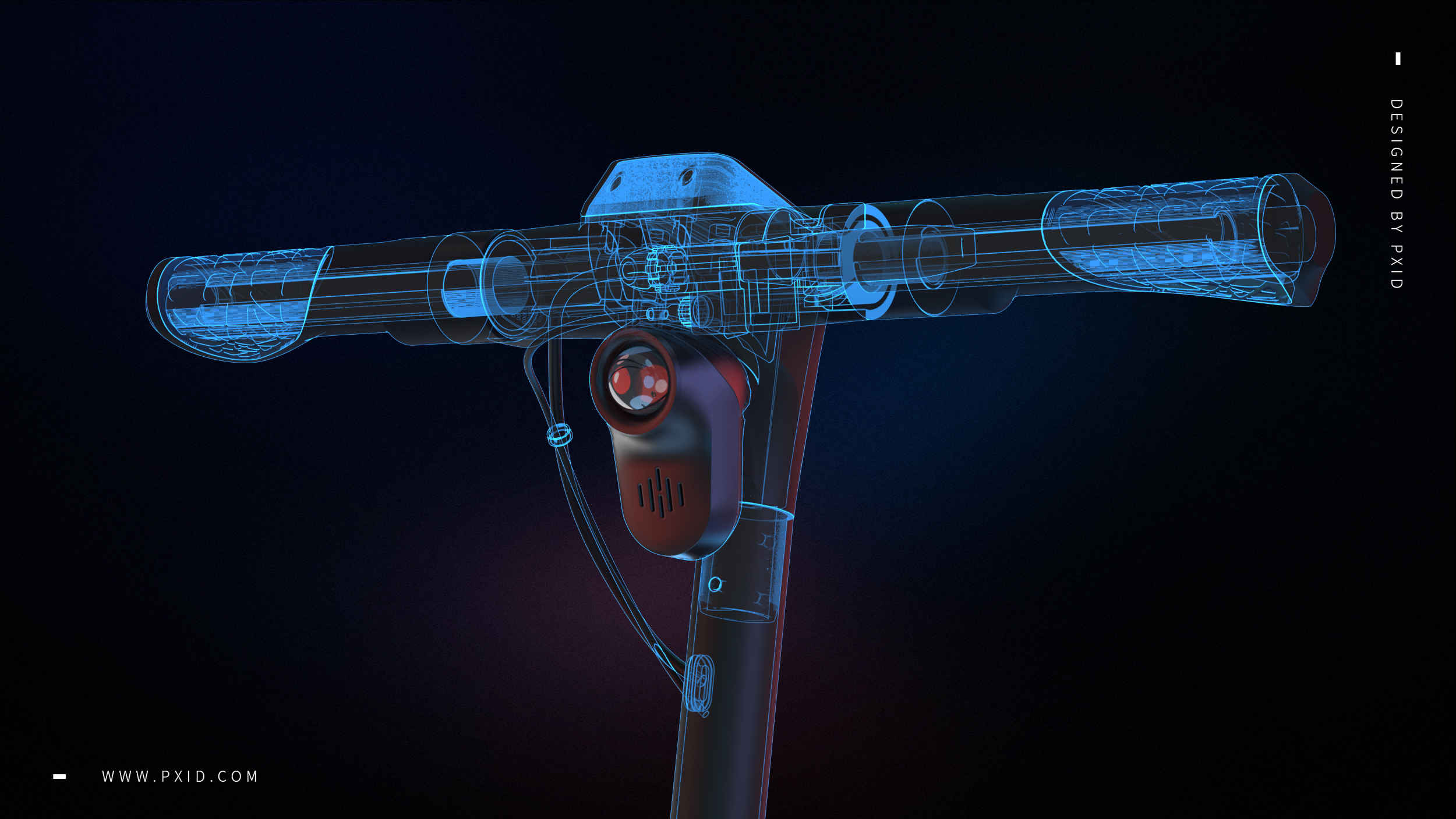 Scooter，Scooter design，Handlebar design，Electric vehicle design，Motorcycle design，