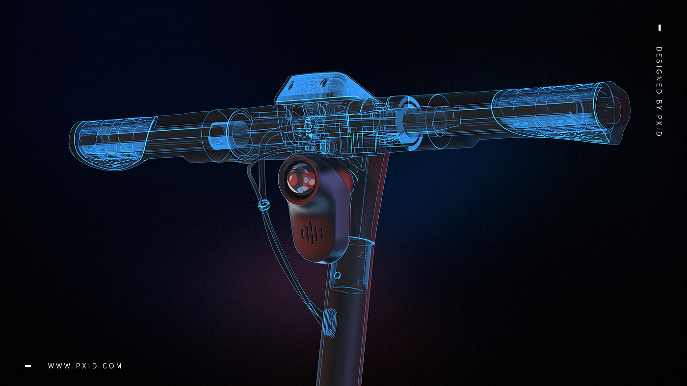 Scooter，Scooter design，Handlebar design，Electric vehicle design，Motorcycle design，