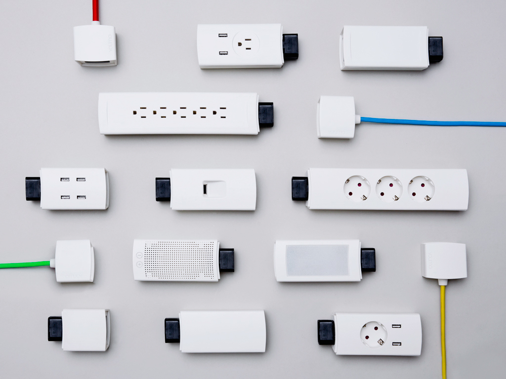 Splicing，Socket，an electric appliance，product design，Simplicity，