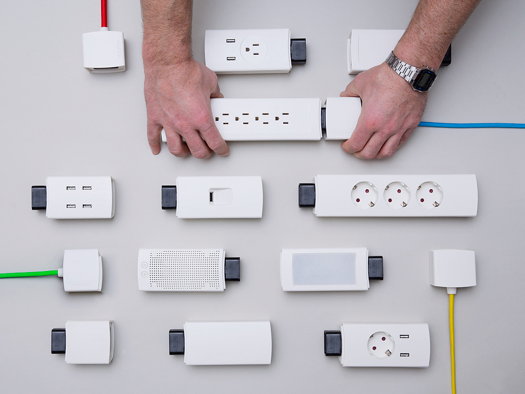 Splicing，Socket，an electric appliance，product design，Simplicity，