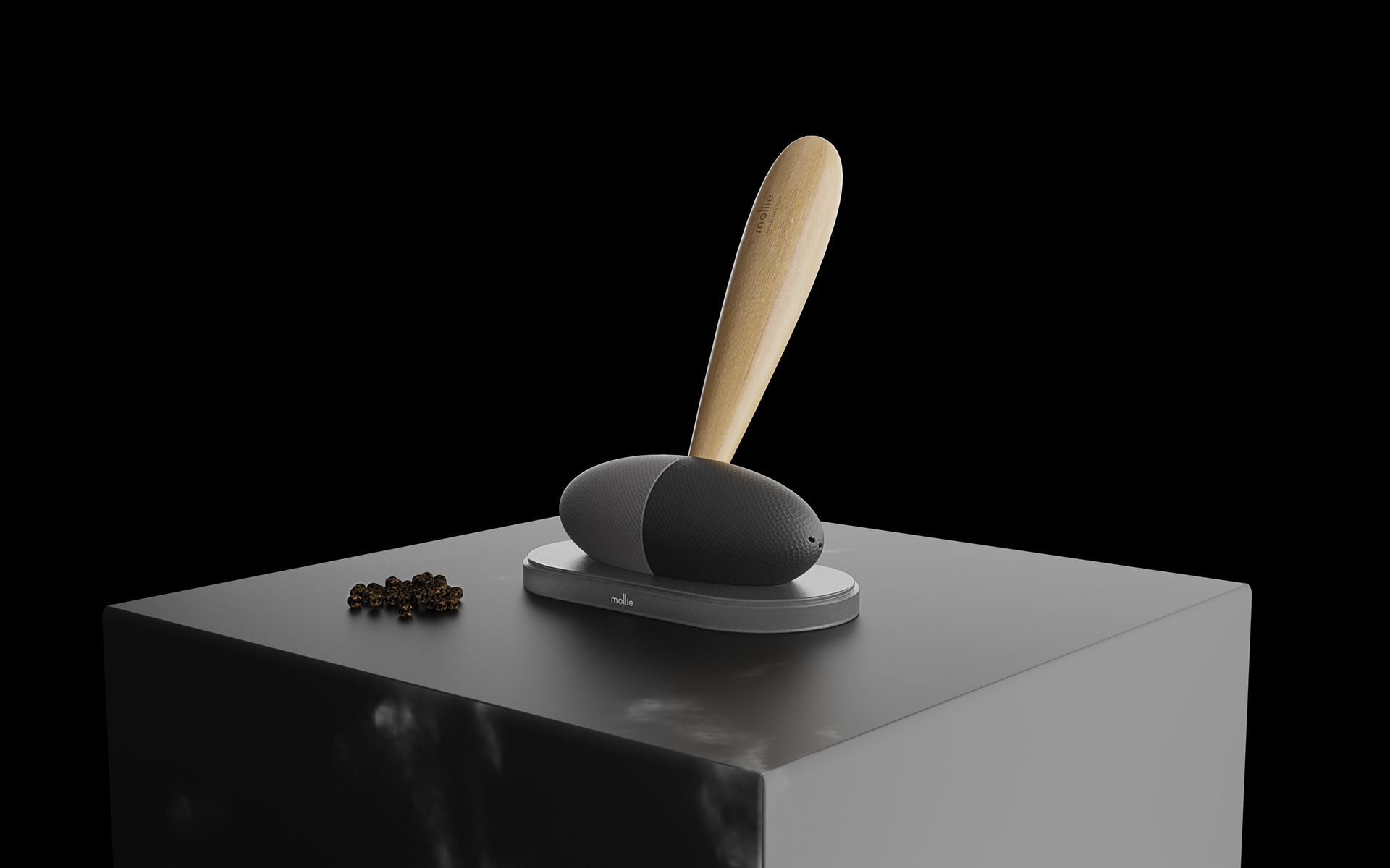 Mollie，salt，pepper，grey，Kitchen supplies，