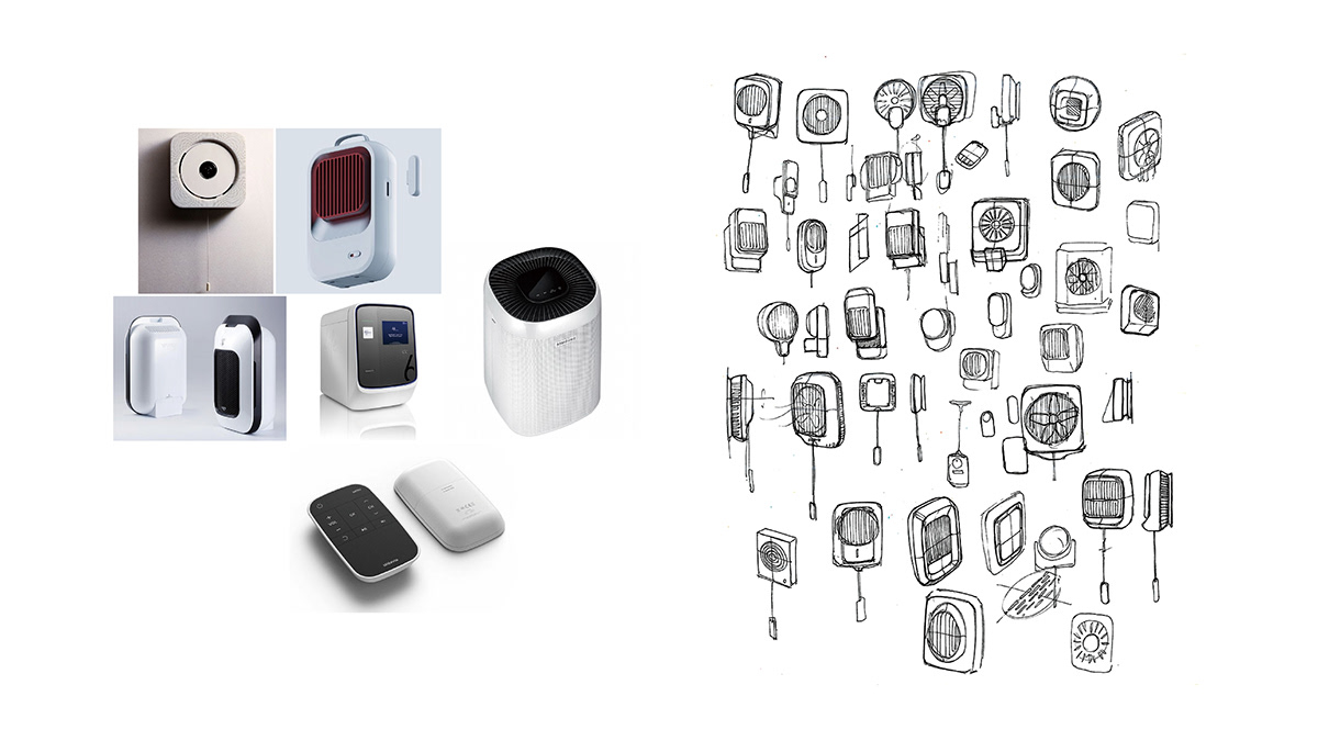 VENTILATOR，concept，air cleaner，