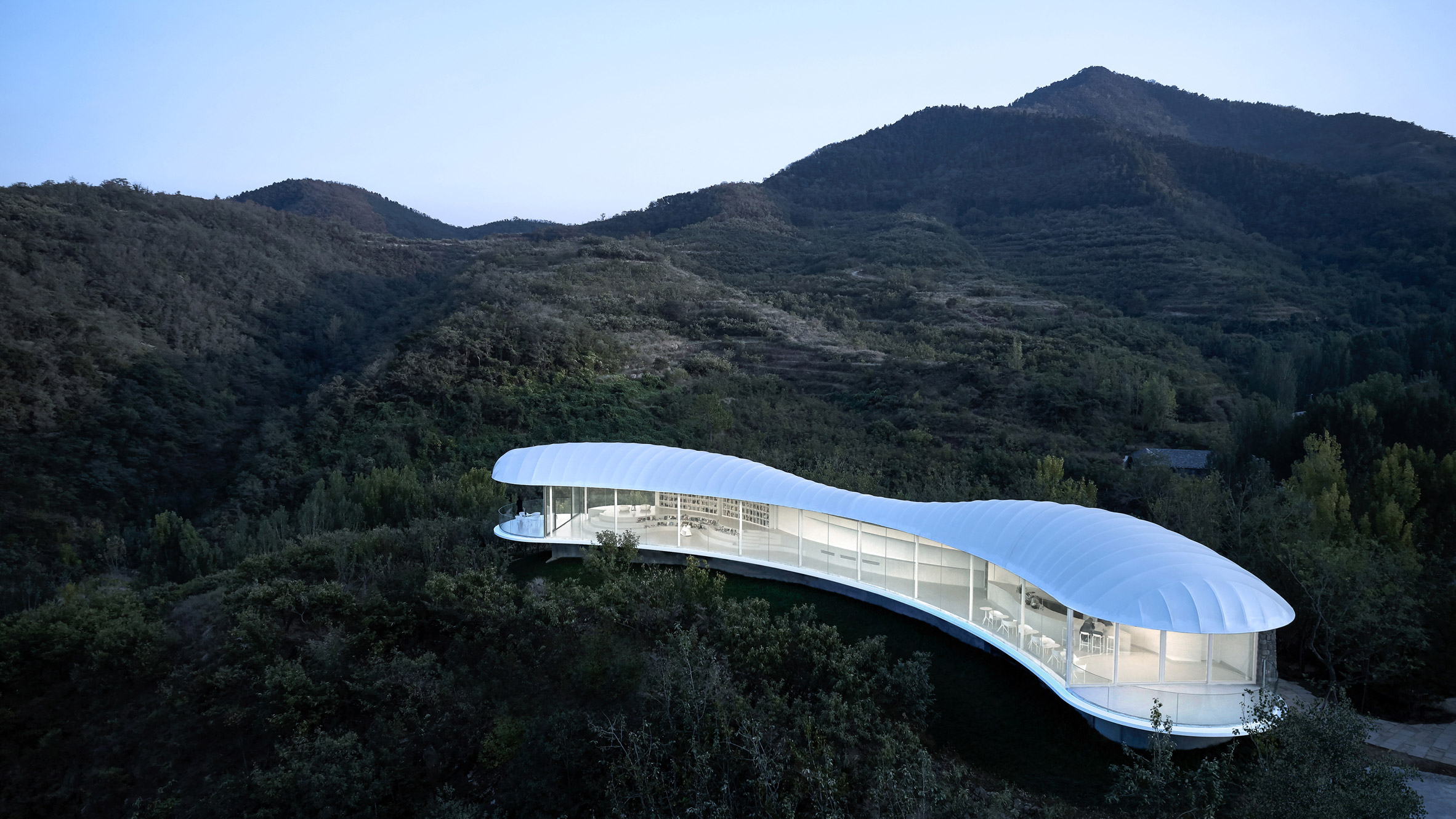 Tourist Centre，Architecture，white，Architectural design，