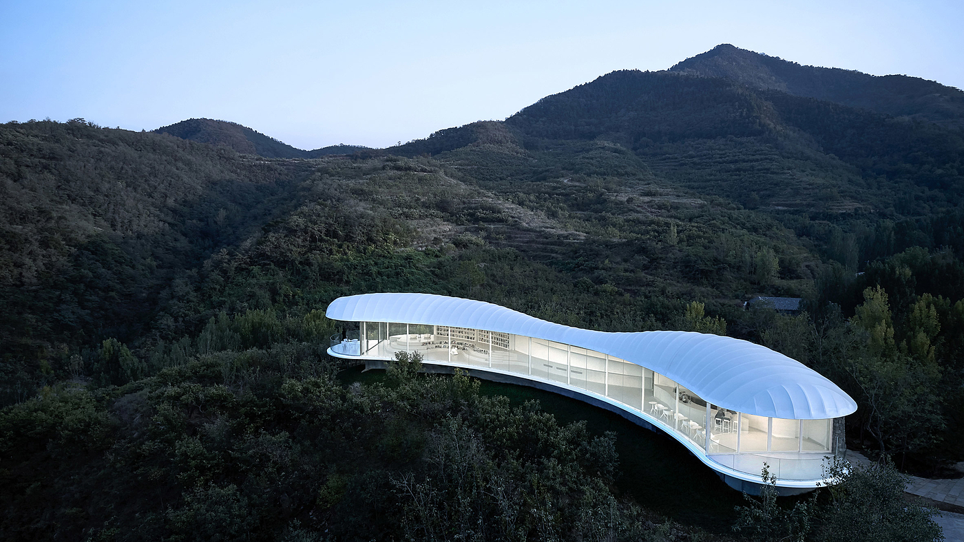 Tourist Centre，Architecture，white，Architectural design，