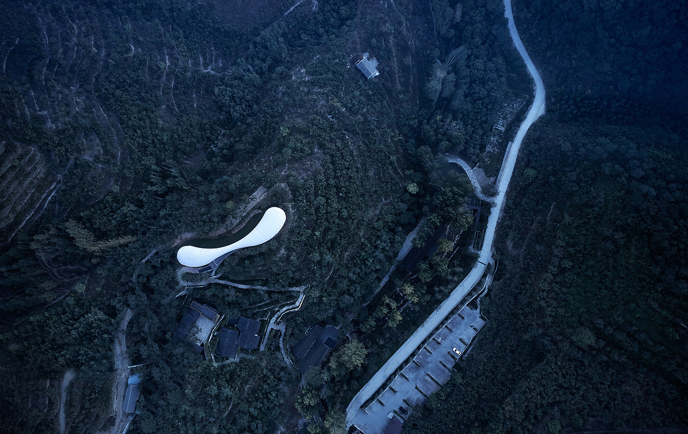 Tourist Centre，Architecture，white，Architectural design，
