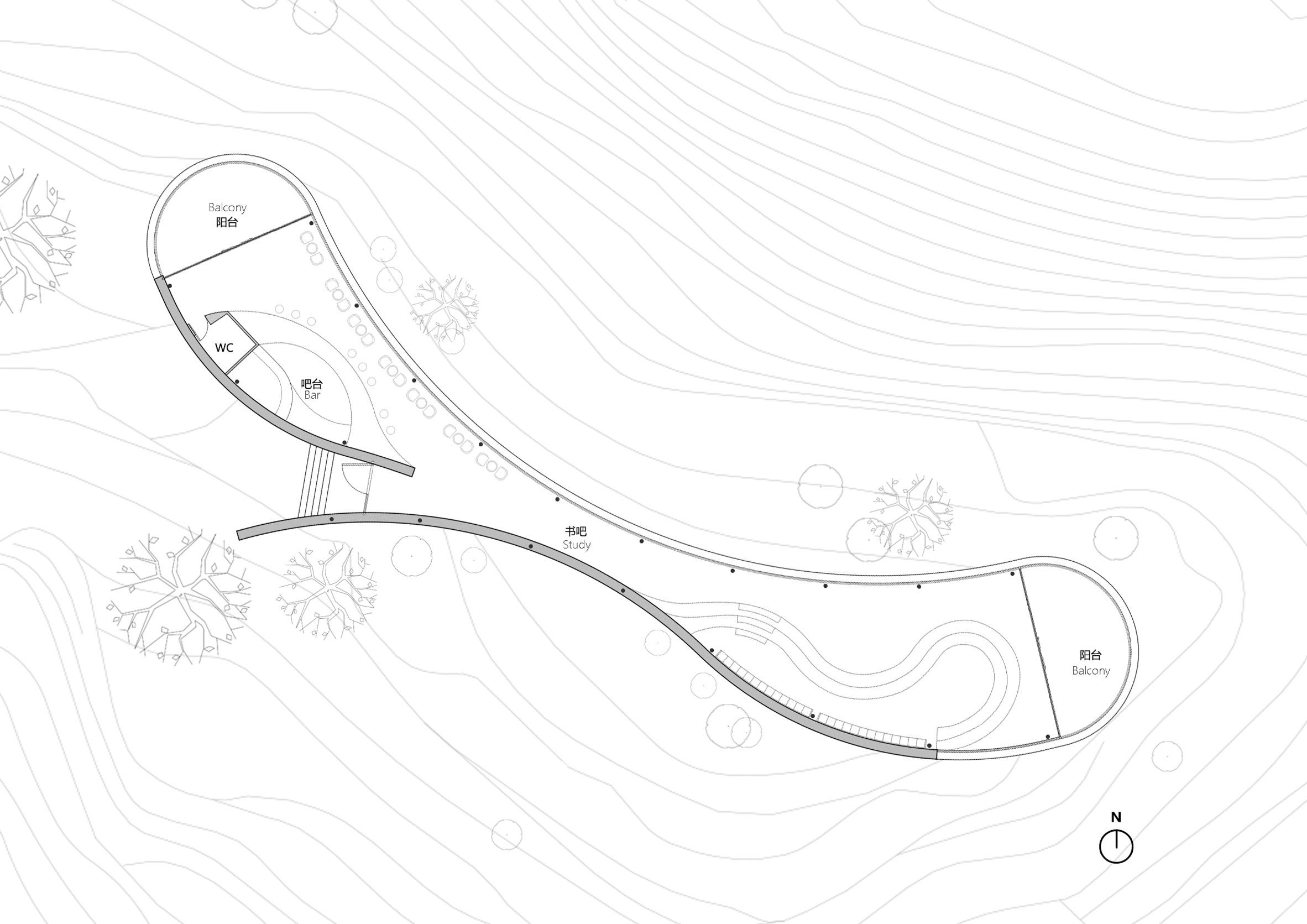 Tourist Centre，Architecture，white，Architectural design，