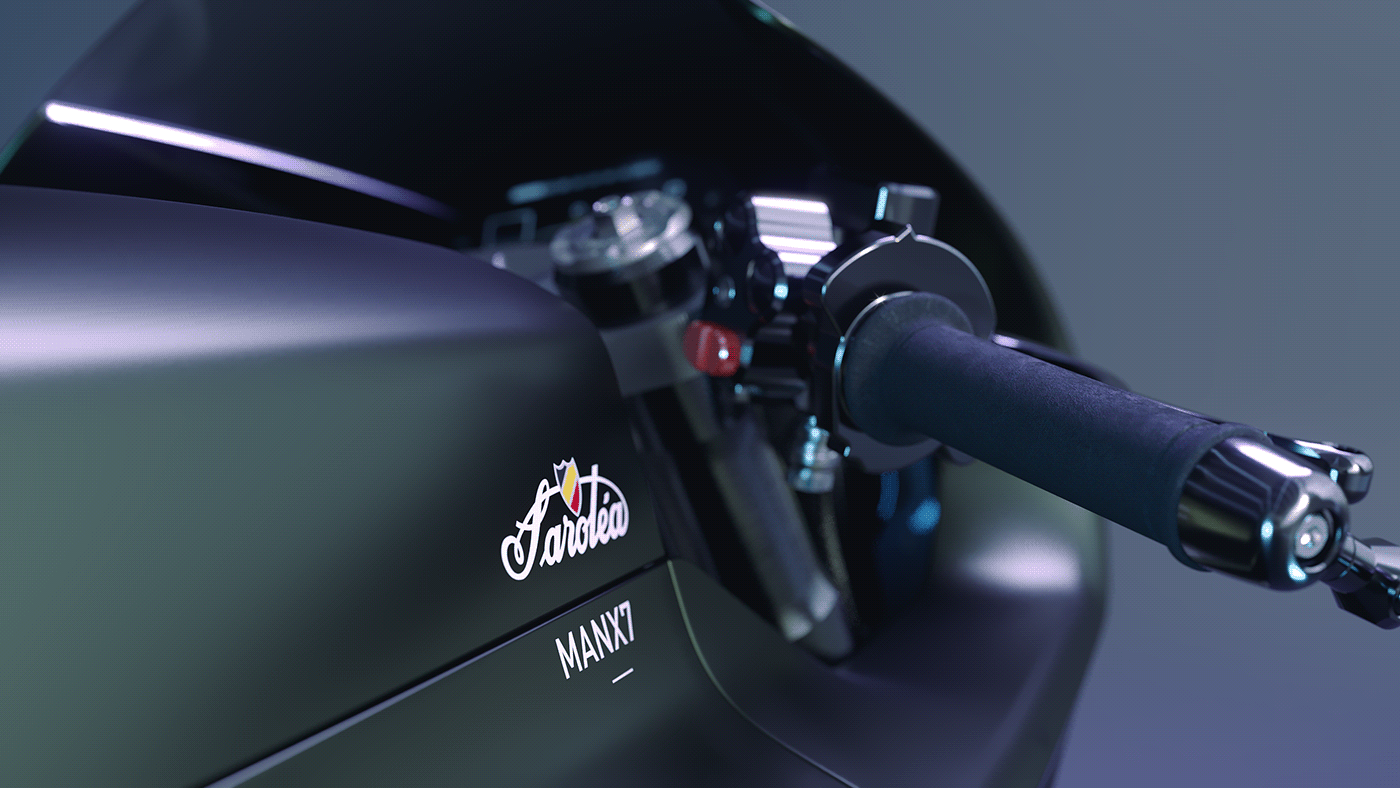 Manx7 Ed.2020，Electric motorcycle，black，