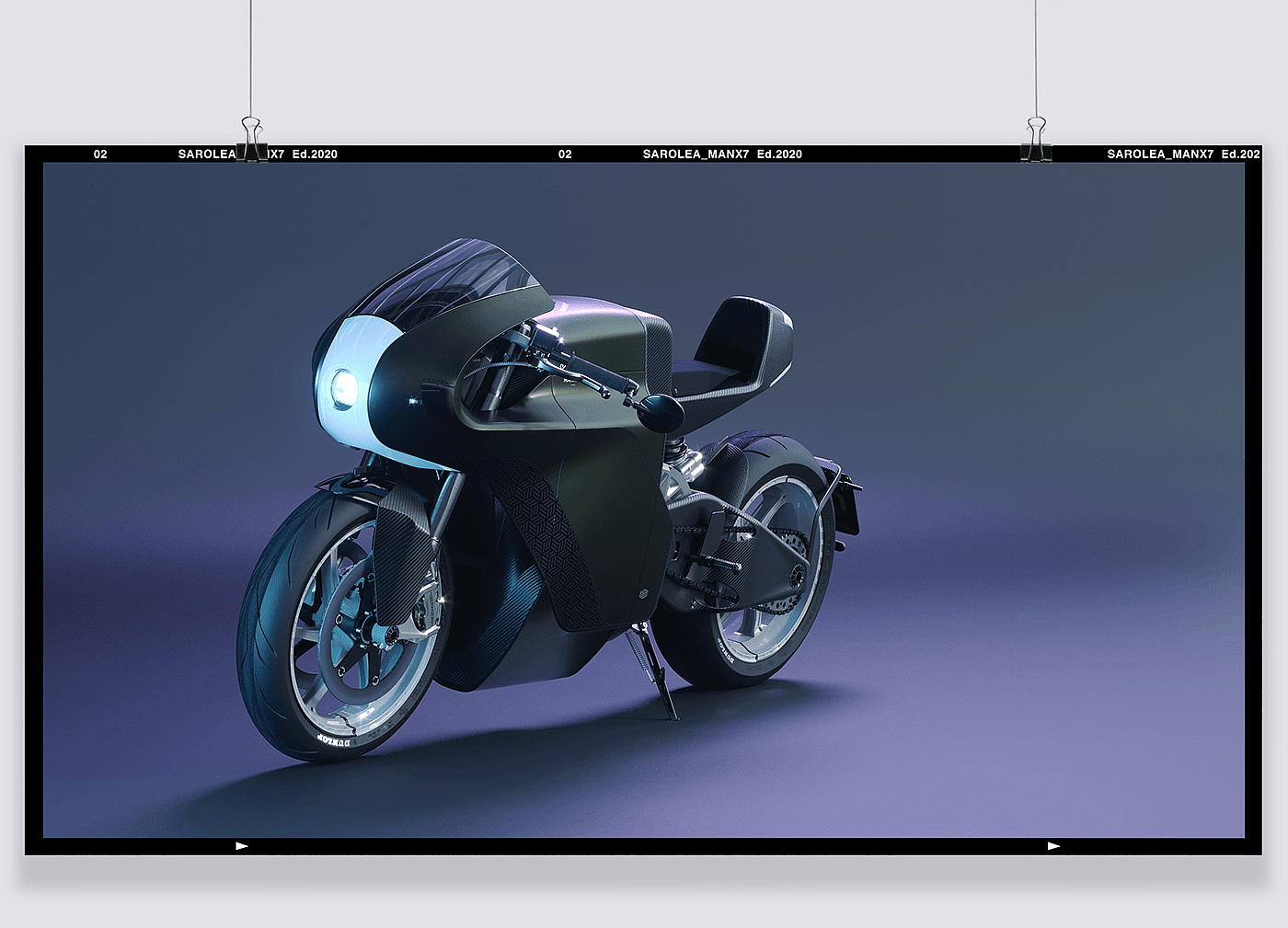 Manx7 Ed.2020，Electric motorcycle，black，