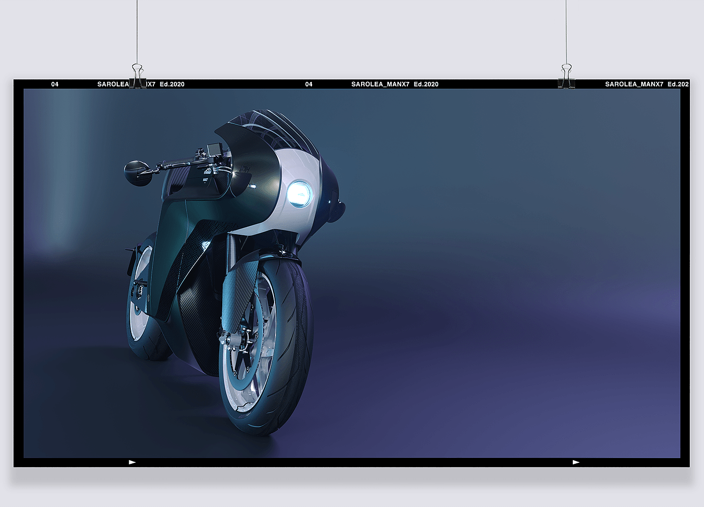 Manx7 Ed.2020，电动摩托车，黑色，