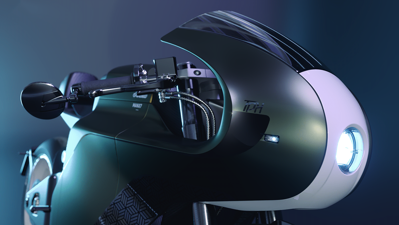 Manx7 Ed.2020，Electric motorcycle，black，