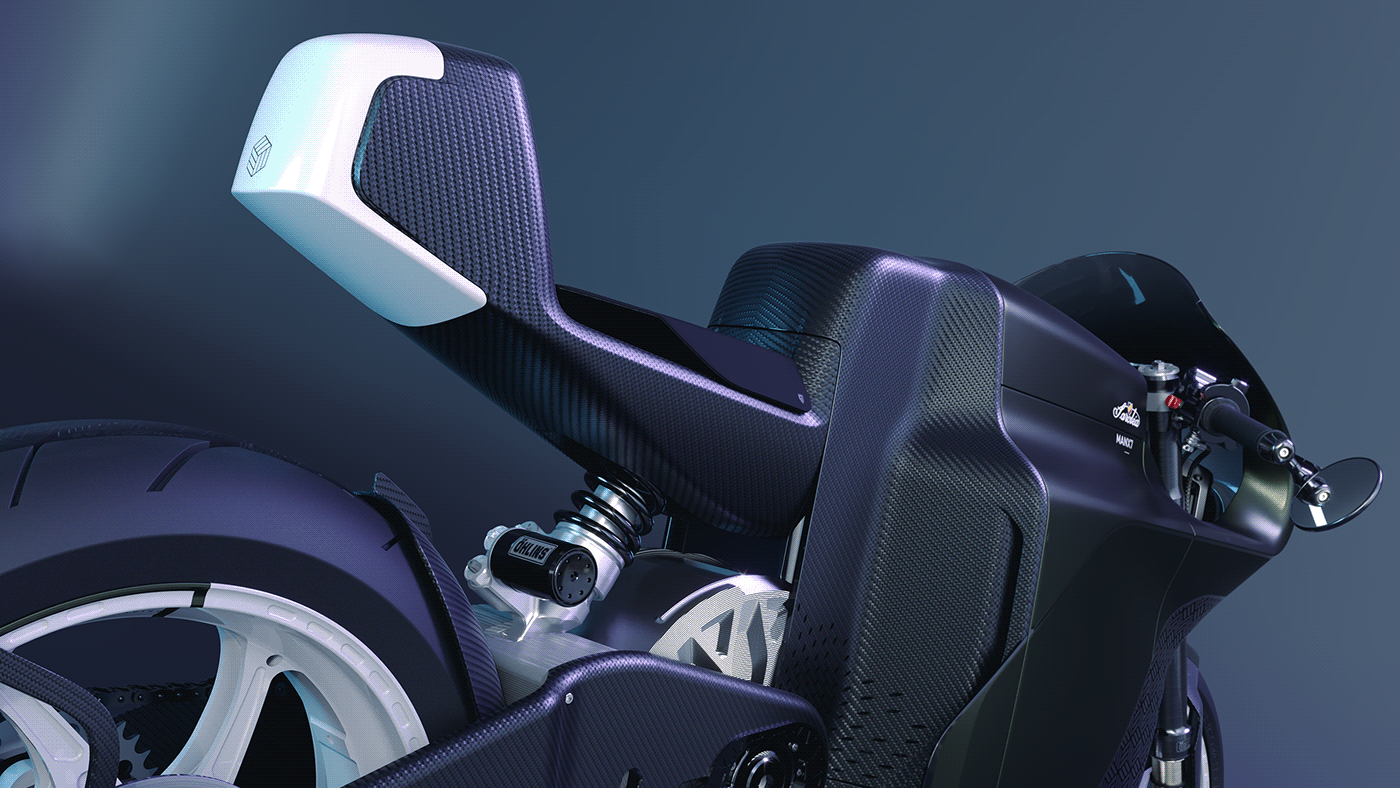 Manx7 Ed.2020，Electric motorcycle，black，