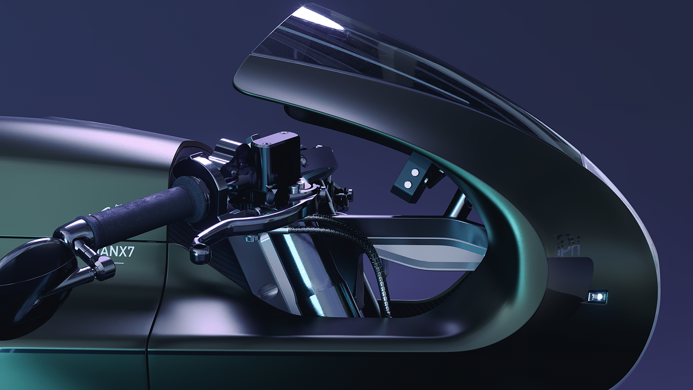 Manx7 Ed.2020，Electric motorcycle，black，