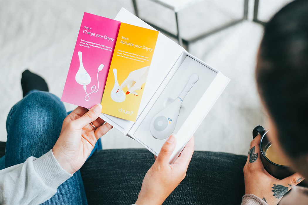 Daysy，Fertility tracker，white，