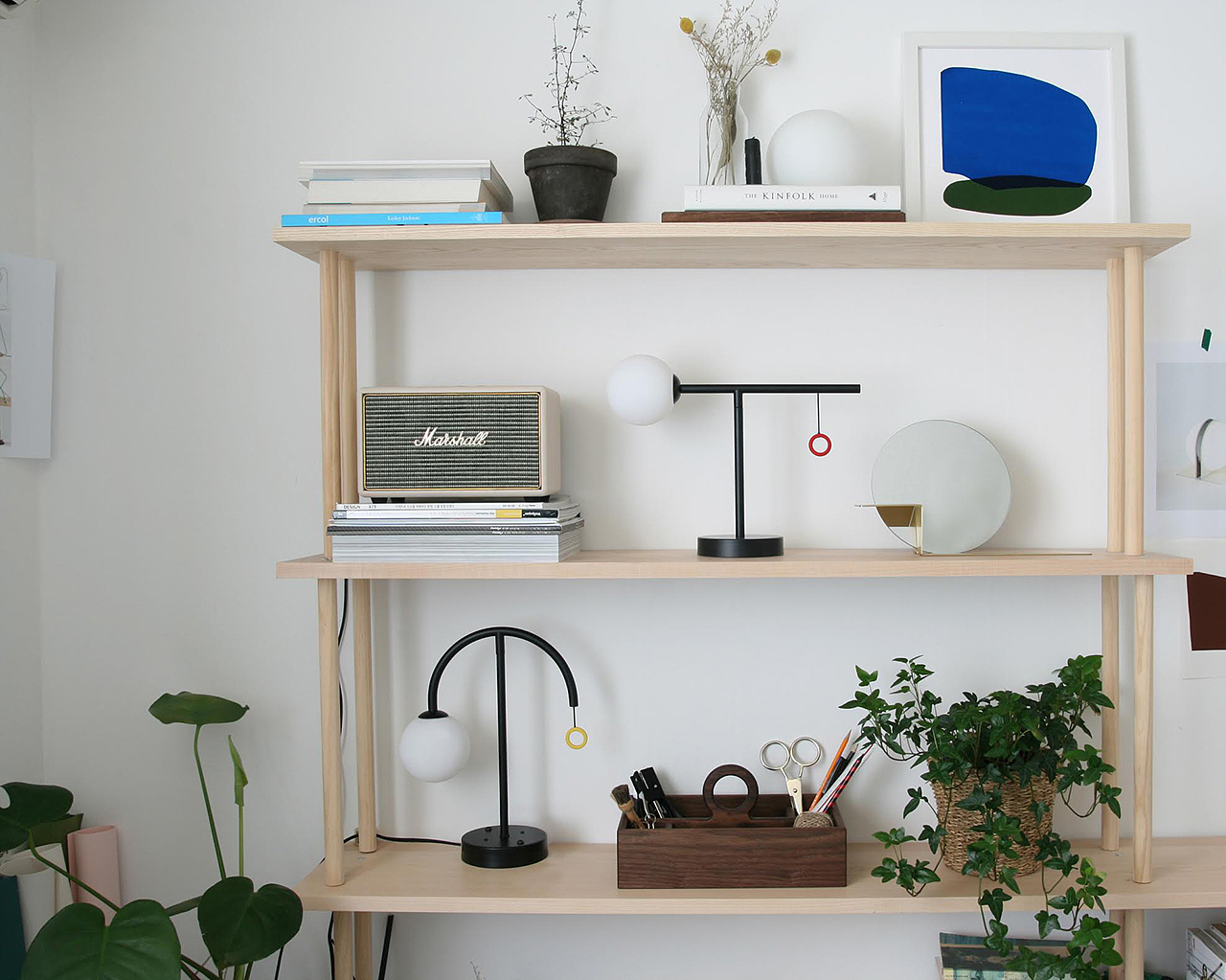 More desk lamps，M á s table lamp，Retro，balance，