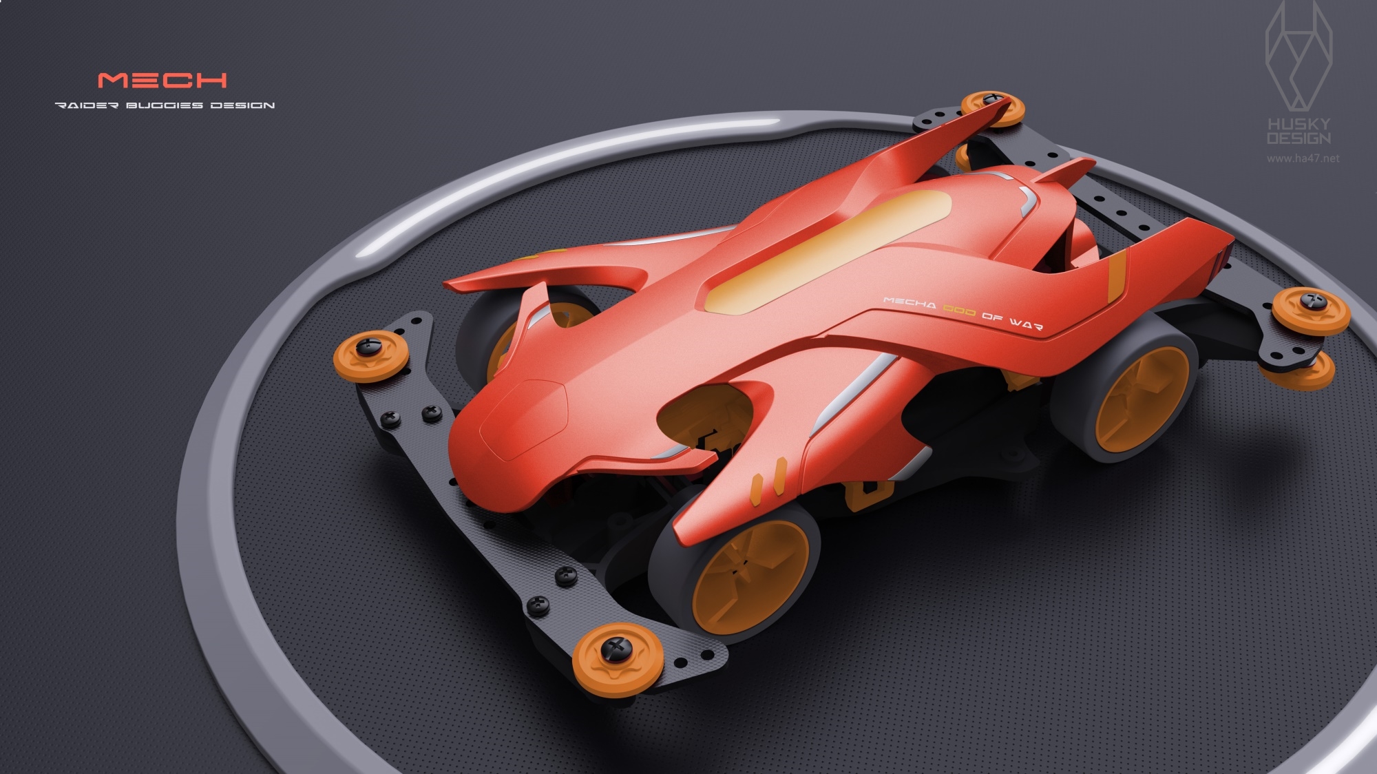 哈士奇设计,原创作品,儿童玩具车,玩具四驱车