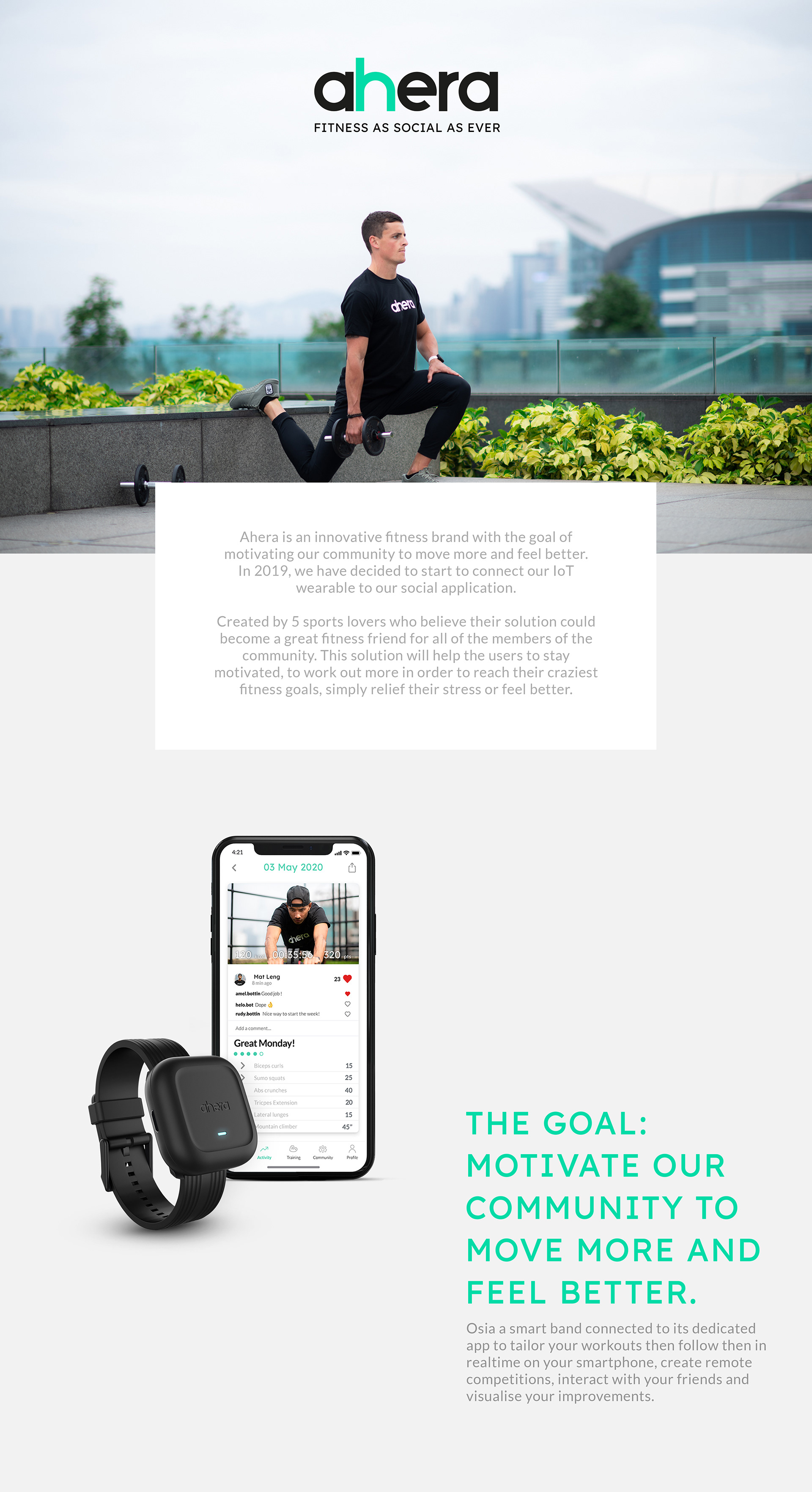 Rudy Bottin，manu delates，Osia by Ahera，Fitness Equipment，