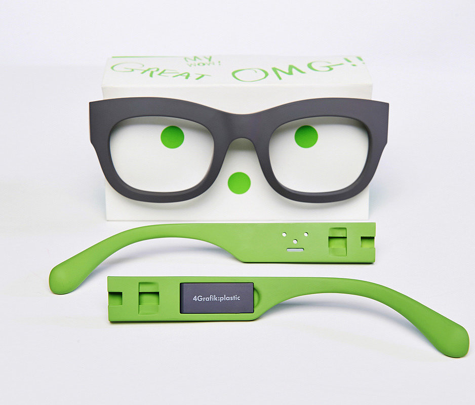 眼镜，绿色，STICKY MONSTER LAB，玩具，眼镜腿，袜子，GRAFIK，