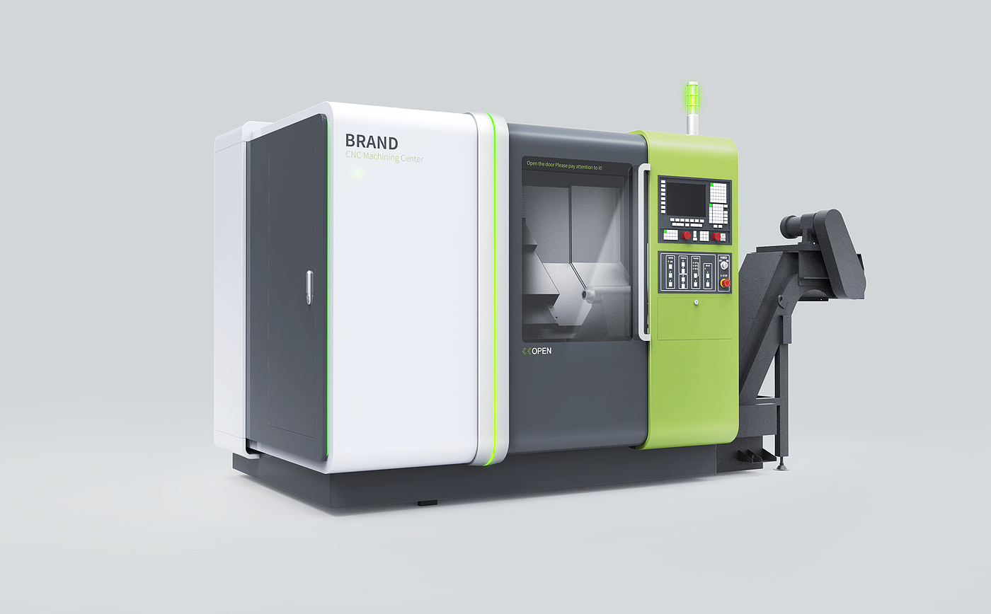 industrial design，mechanical equipment，machining center ，
