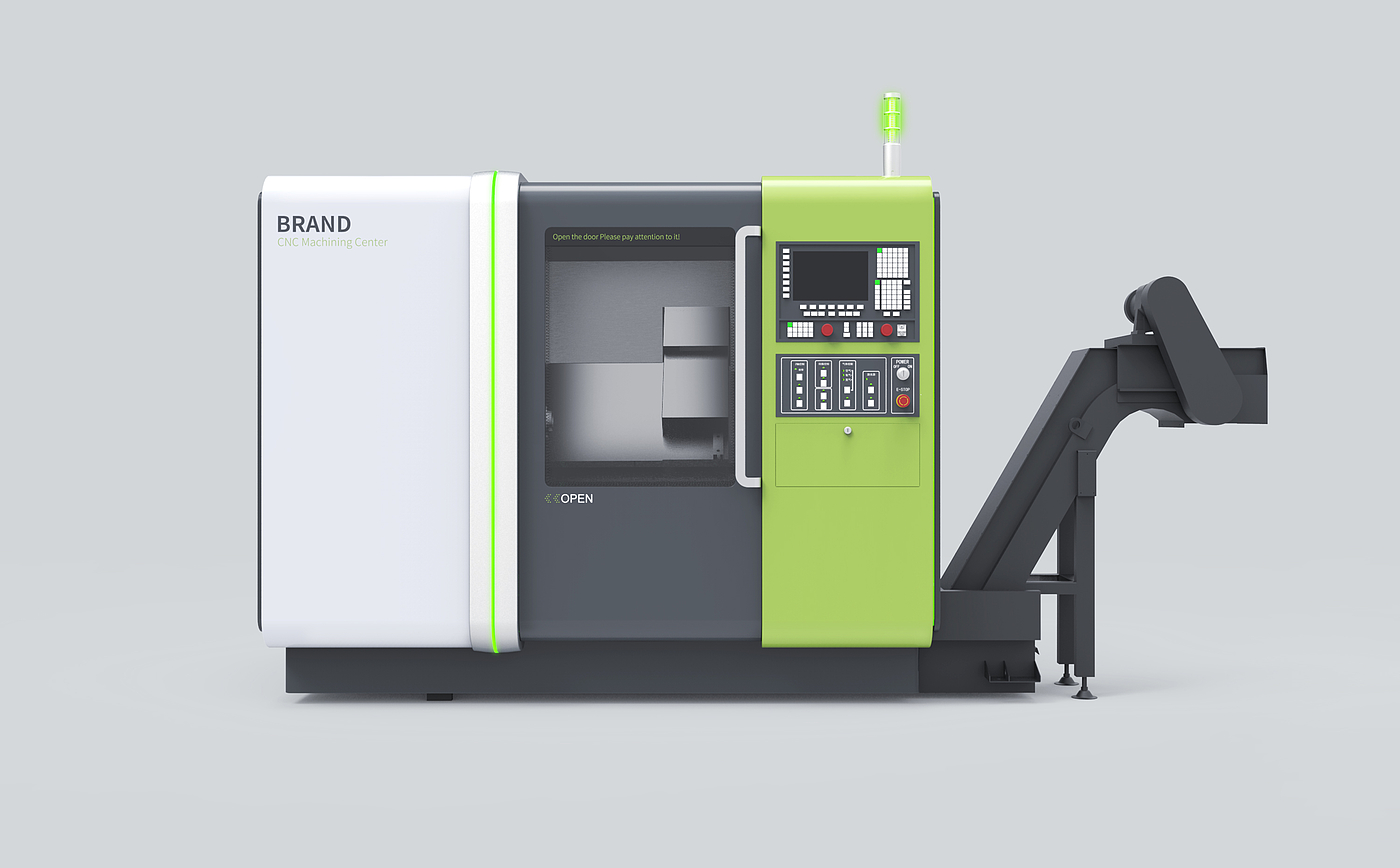 industrial design，mechanical equipment，machining center ，