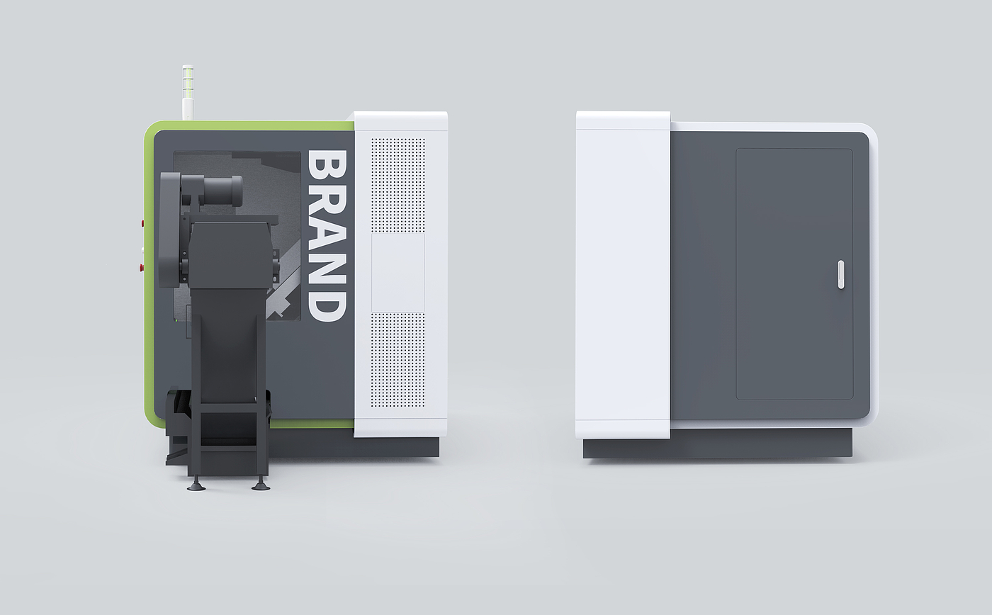 industrial design，mechanical equipment，machining center ，