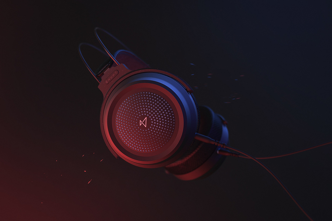 headset，Earphone design，Game headset，industrial design，