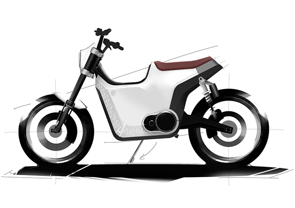 vehicle，Electric vehicle，Graduation project，Design sketch，