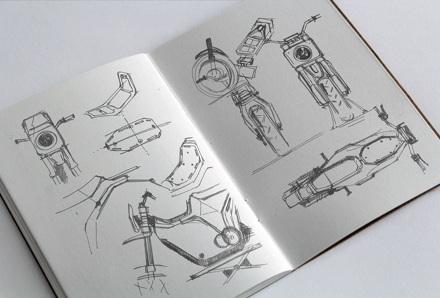 vehicle，Electric vehicle，Graduation project，Design sketch，