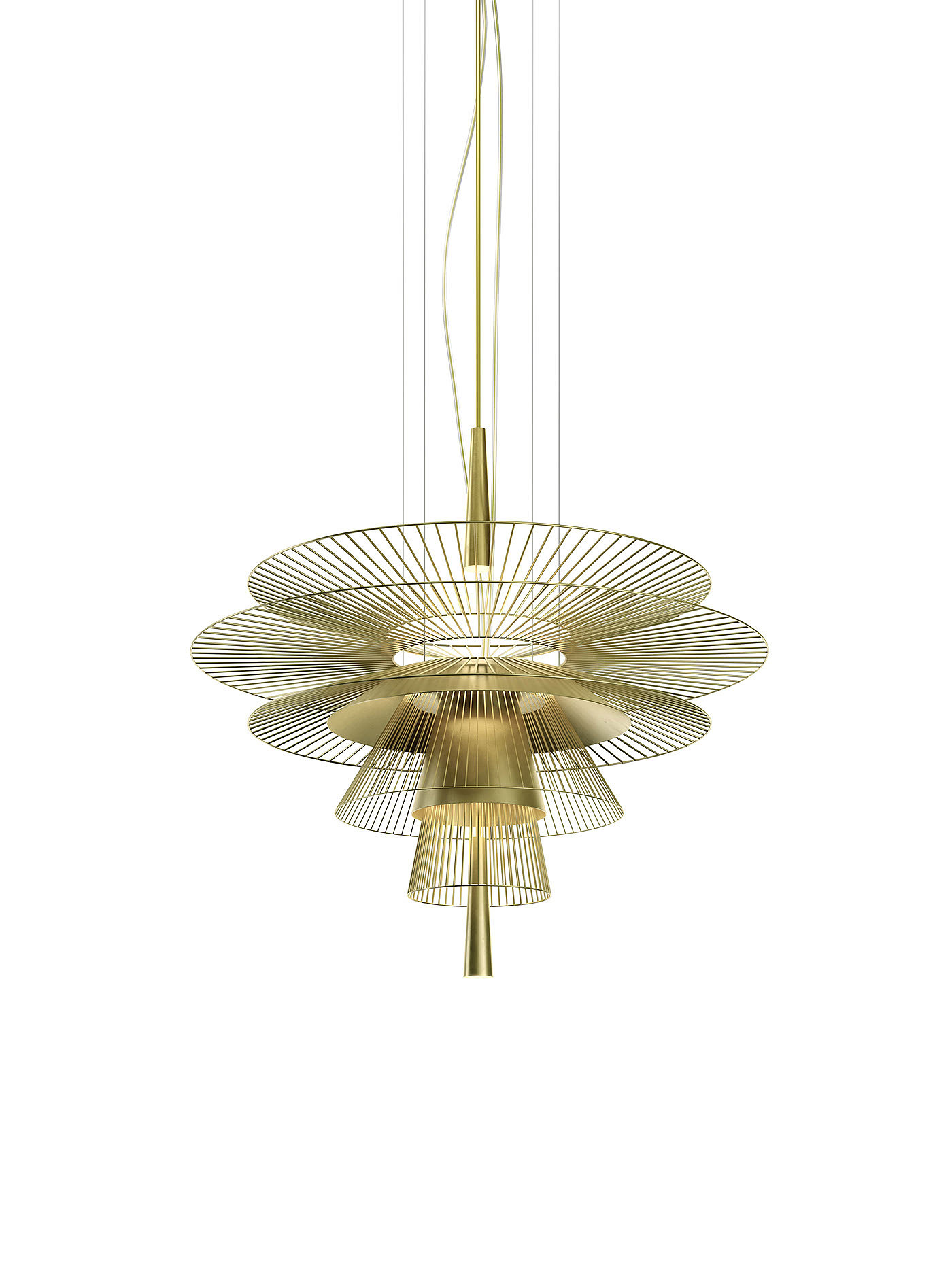 lamp，a chandelier，brass，Art，