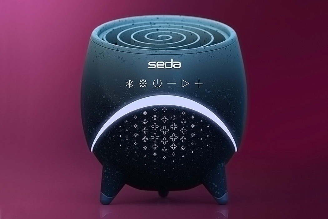 speaker，A'Design，Desk lamp，pen container，Bluetooth，