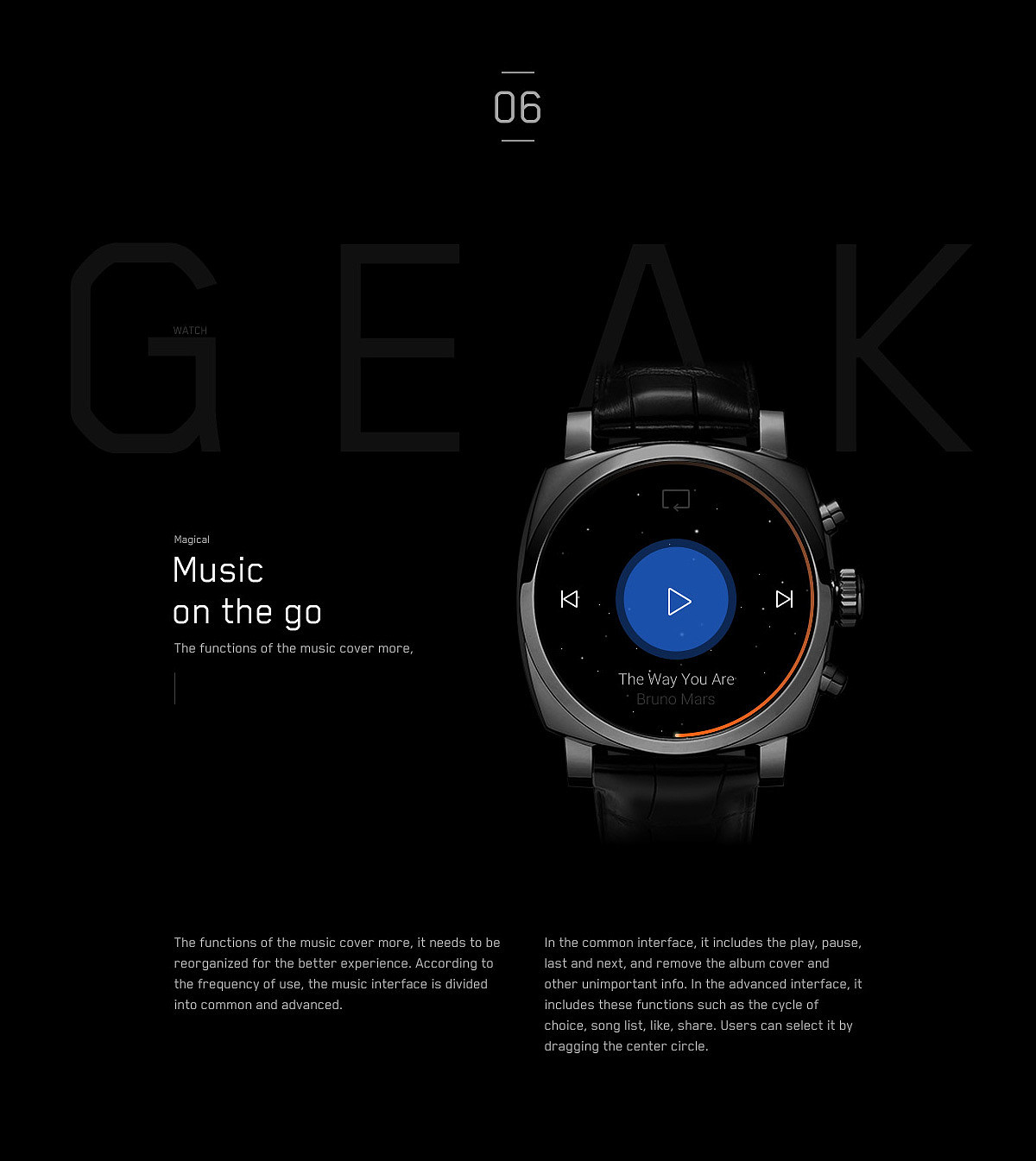 Wrist watch，starry sky，dream，Interface design，