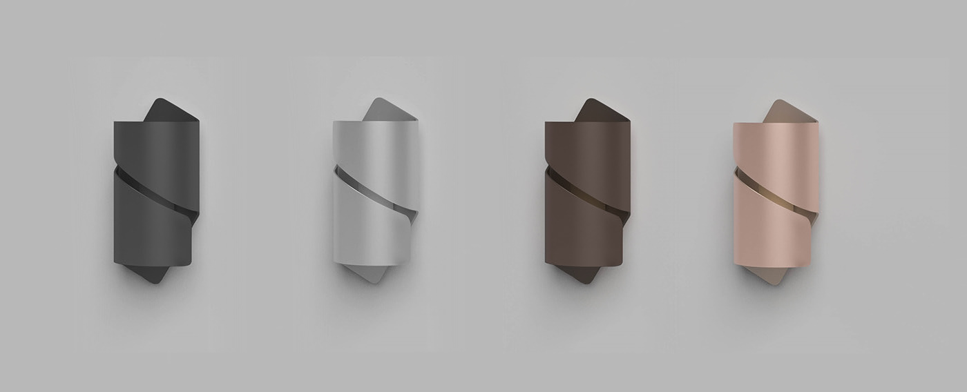 lamp，aluminium，Minimalism，modern，