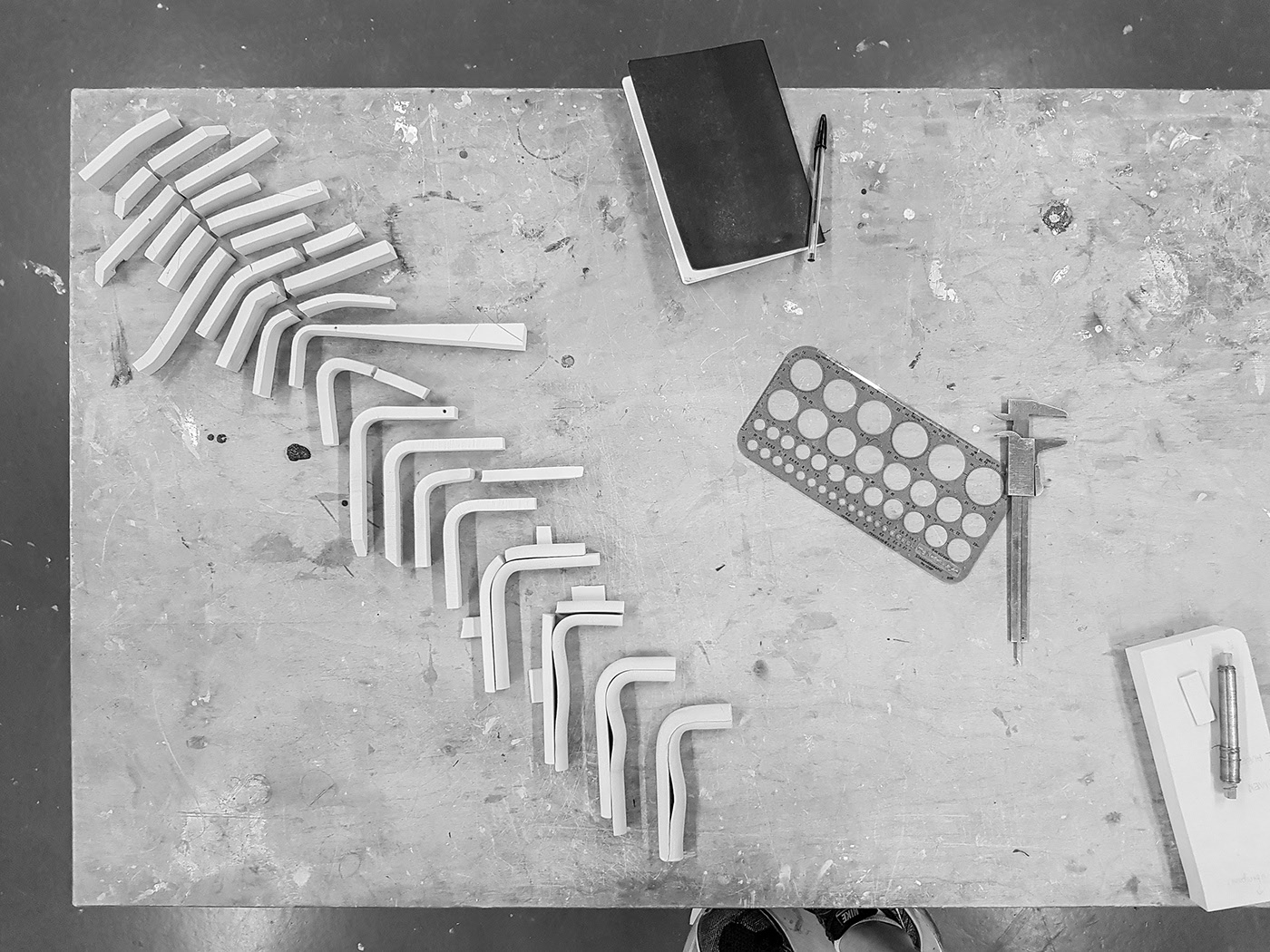 Door handle，Prototype making，clay，Ergonomics，