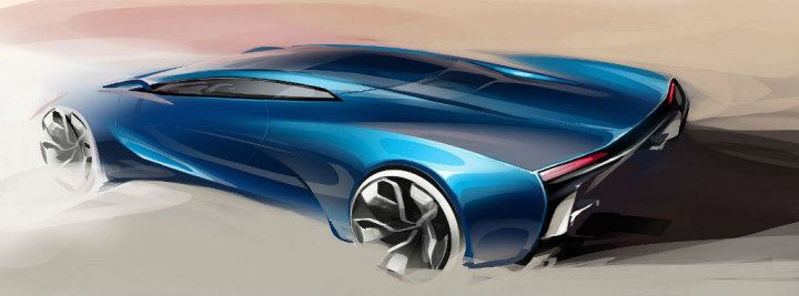 Automobile design，Two dimensional representation，ps，