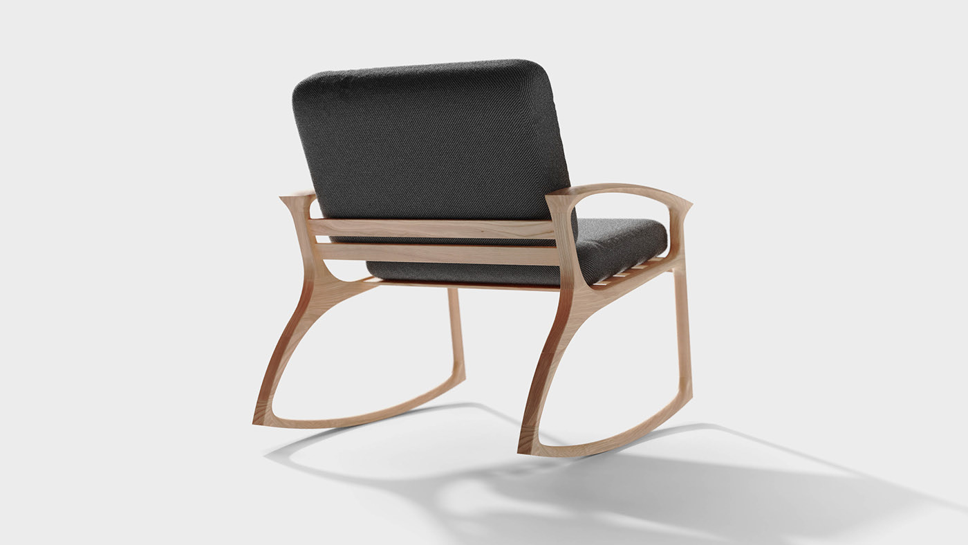 Rocking chair，chair，woodiness，furniture，Leatherwear，