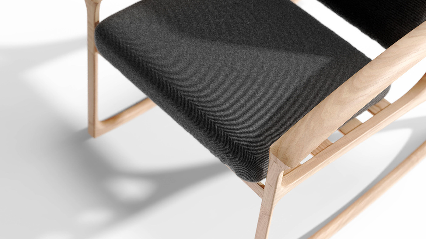 Rocking chair，chair，woodiness，furniture，Leatherwear，