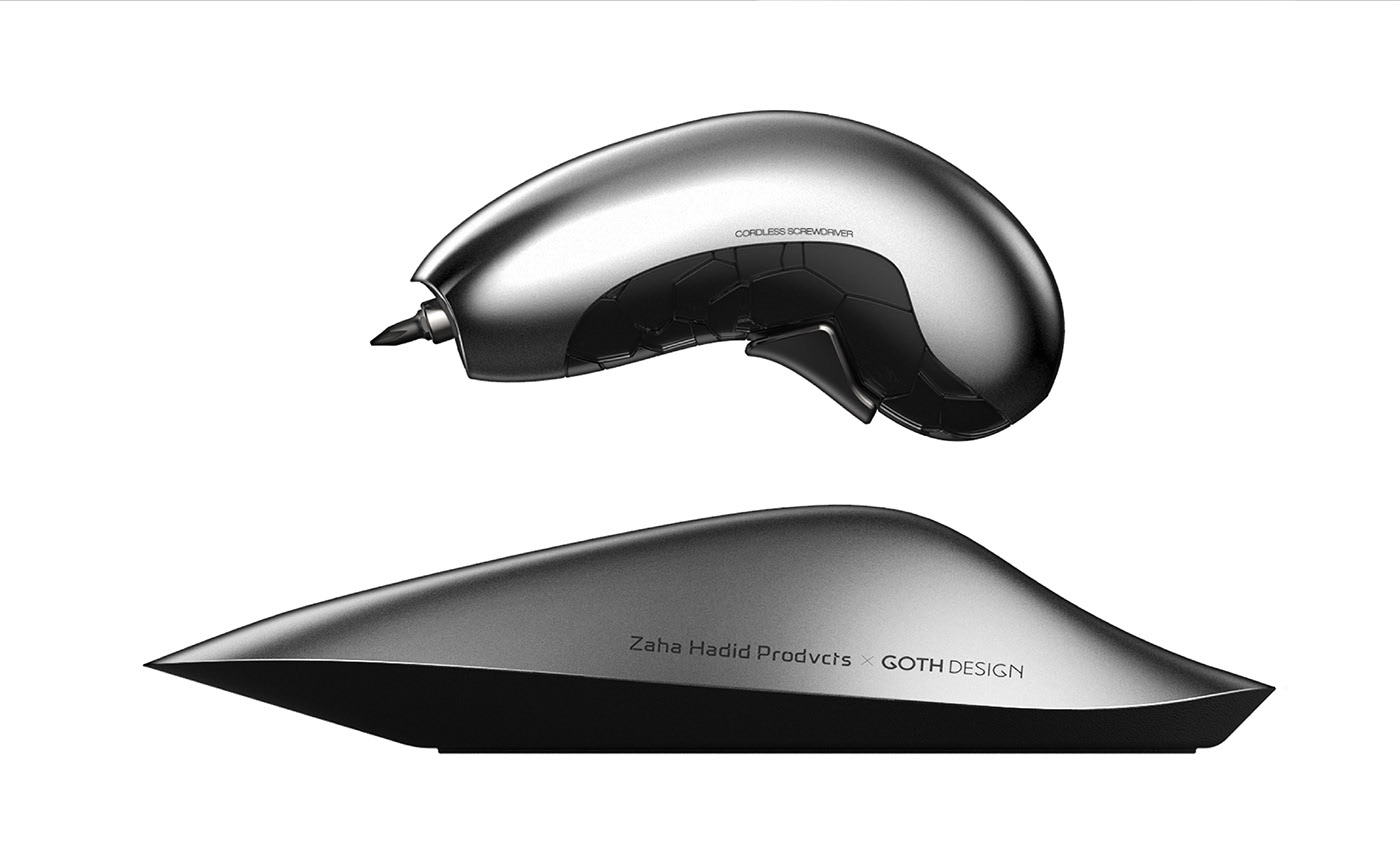 wireless，Electric drill，Modeling design，tool，Codeless Drill，Hand drawn，