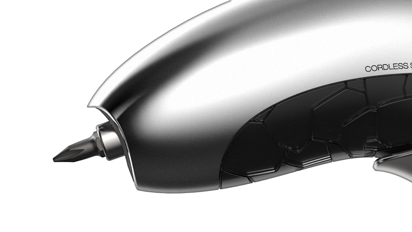 wireless，Electric drill，Modeling design，tool，Codeless Drill，Hand drawn，