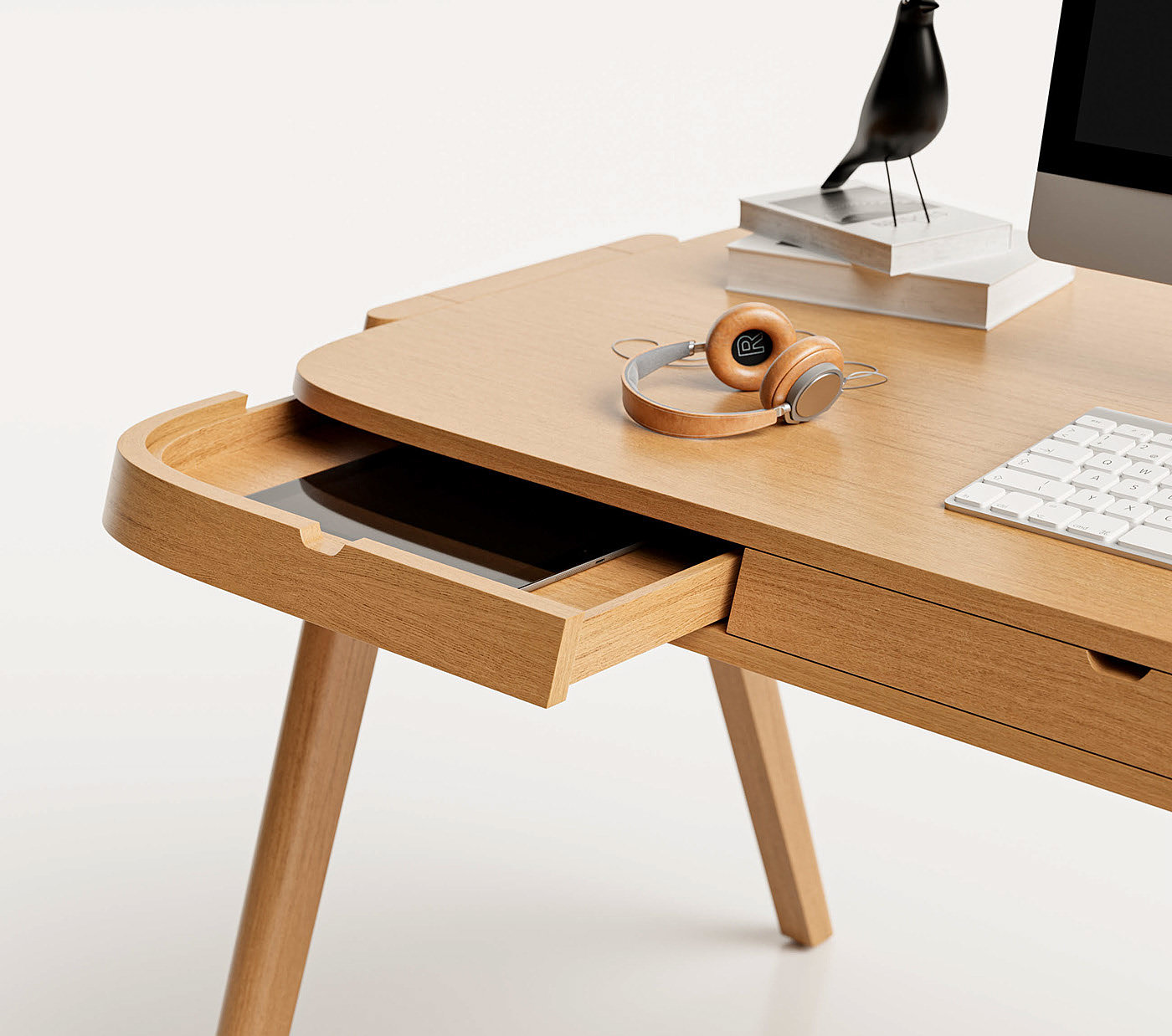 desk，light，Log color，Simplicity，modern，