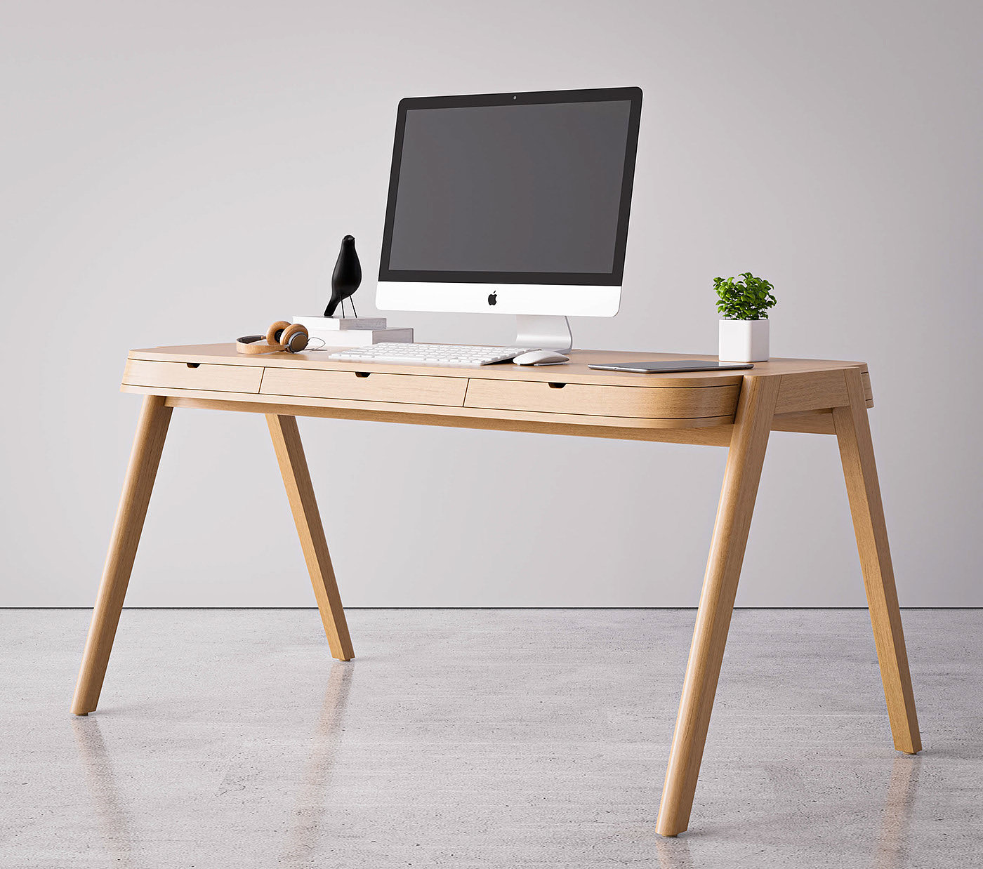 desk，light，Log color，Simplicity，modern，