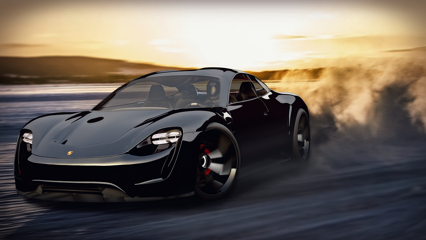 Automatic design，Sports car，Metallic feeling，Interior，industrial design，