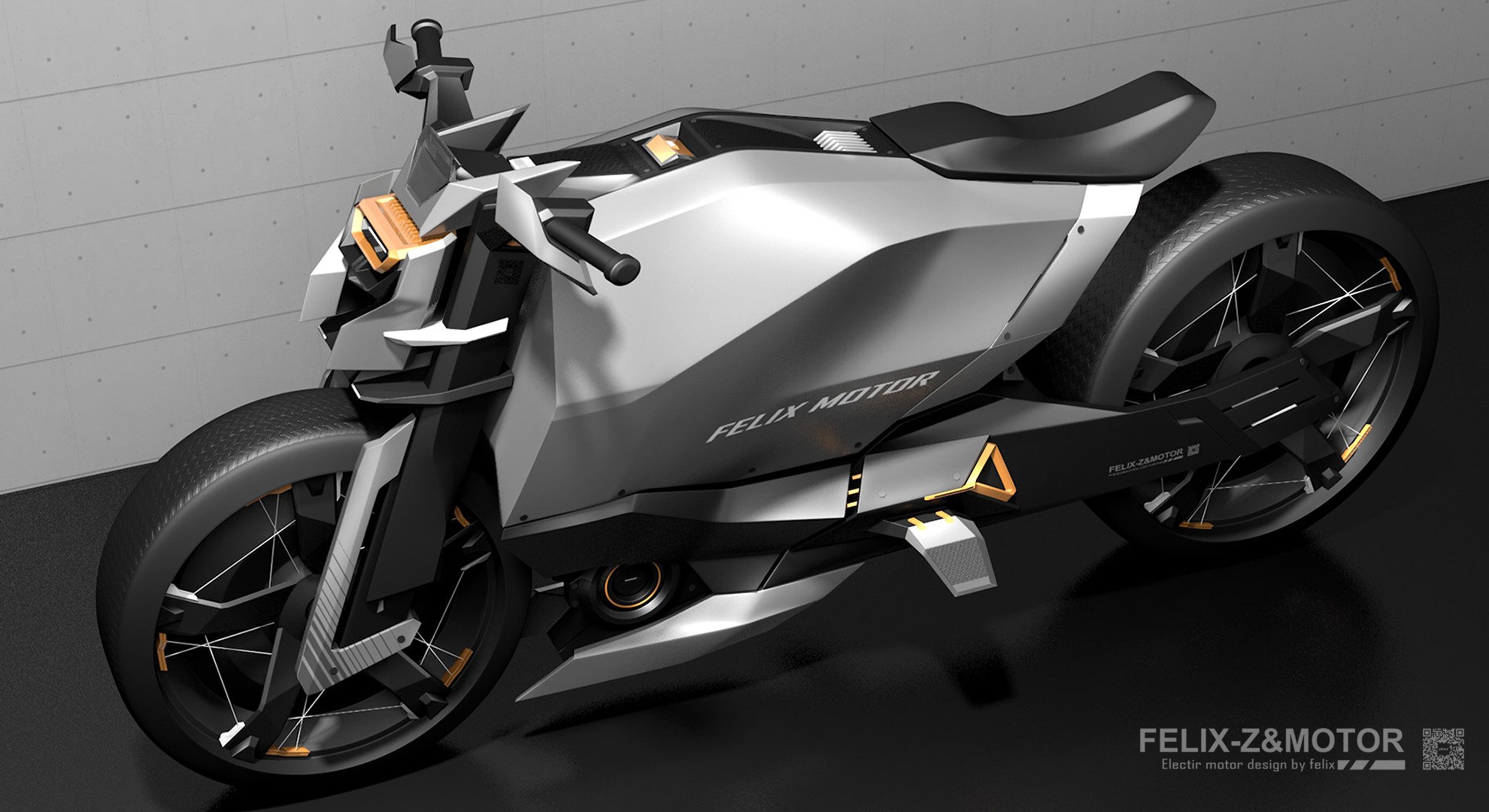 Motorcycle，Electric concept，
